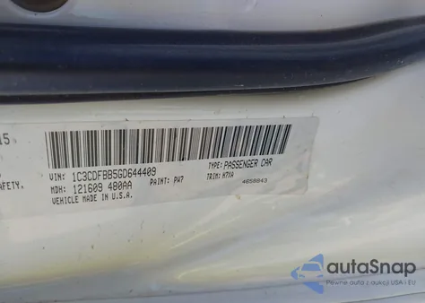 2016 Dodge Dart Sxt z USA, uszkodzony, nr VIN 1C3CDFBB5GD644409